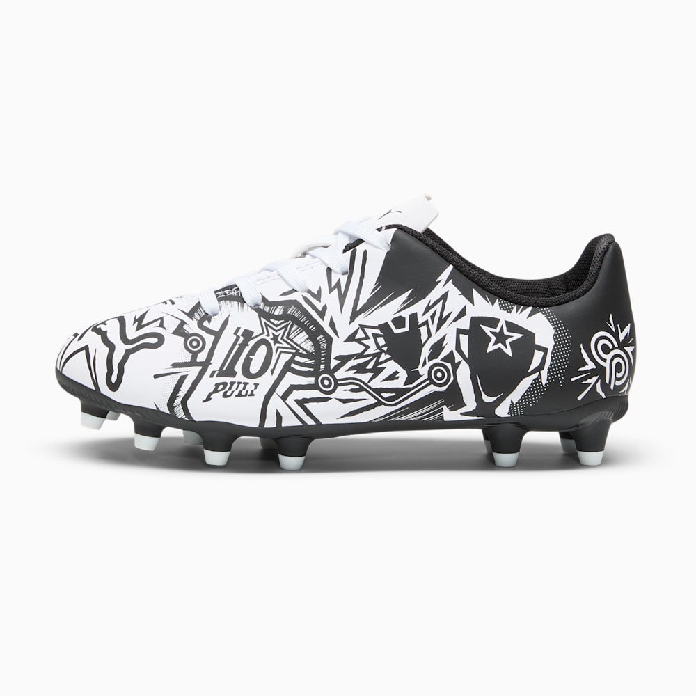 PUMA x CHRISTIAN PULISIC TACTO II Kids' Firm/Artificial Ground Soccer Cleats - Image 3