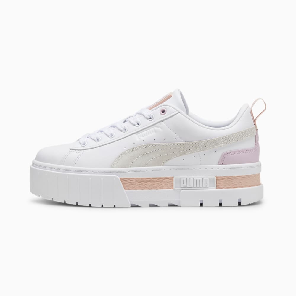 Mayze Leather Women's Sneakers - Image 3