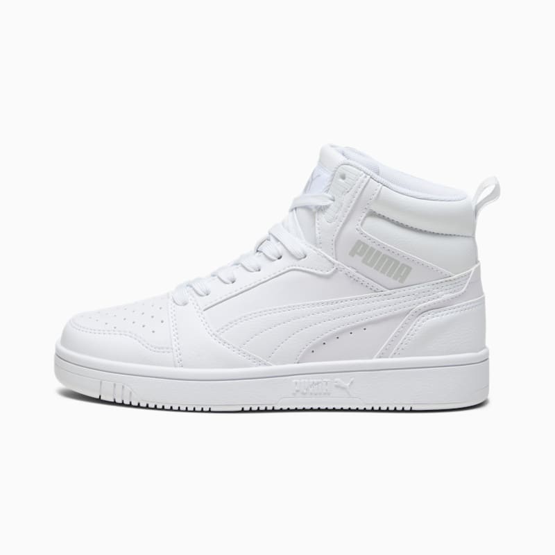 Rebound V6 Big Kids' Mid Top Sneakers - Image 2