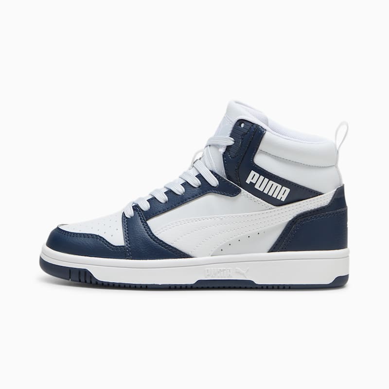 Rebound V6 Big Kids' Mid Top Sneakers - Image 5