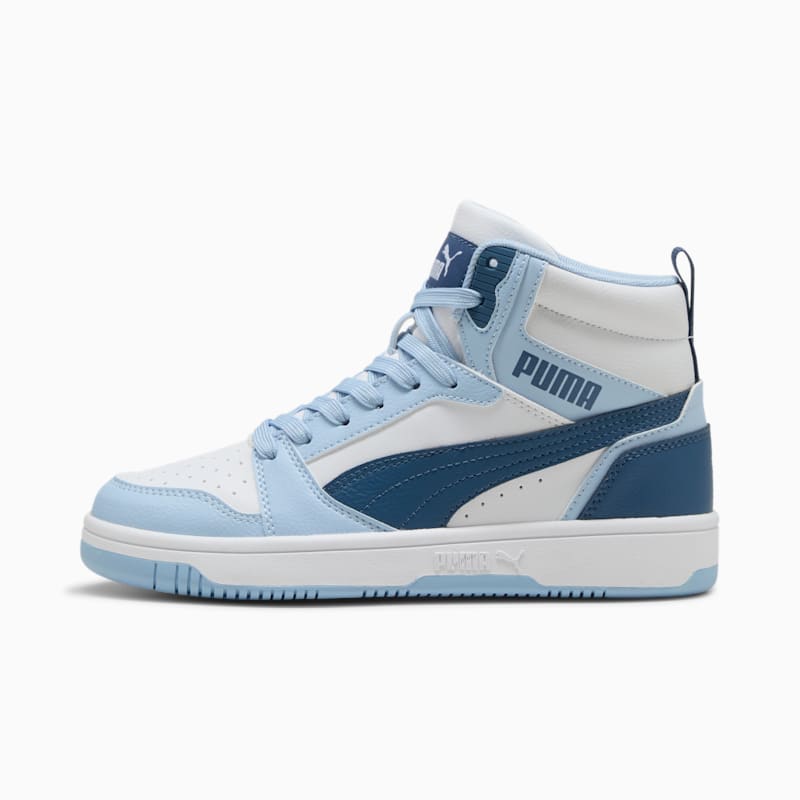 Rebound V6 Big Kids' Mid Top Sneakers - Image 7