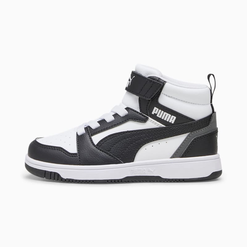 Rebound V6 Little Kids' Easy On Mid-Top Sneakers