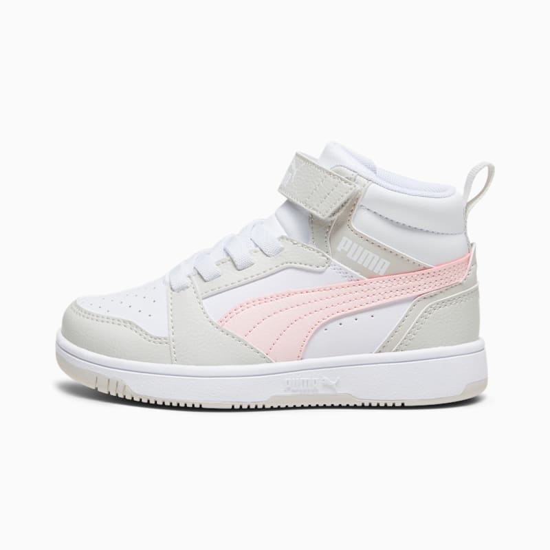 Rebound V6 Little Kids' Easy On Mid-Top Sneakers - Image 4
