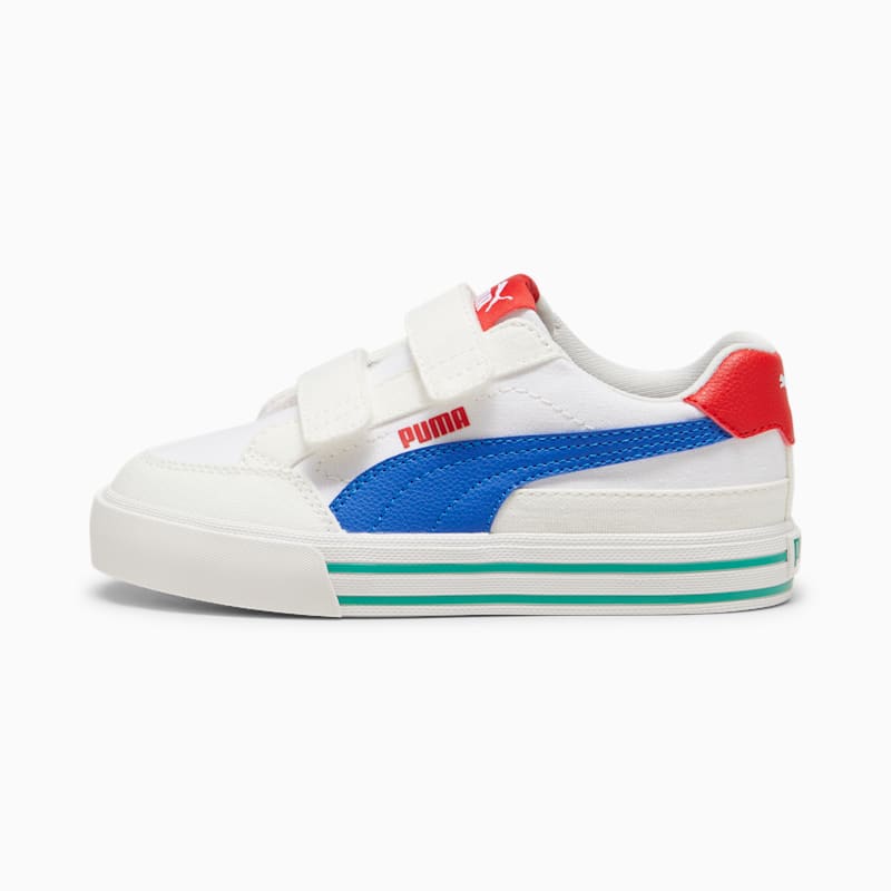 Court Classic Vulcanized Formstrip Little Kids' Easy On Sneakers - Image 3