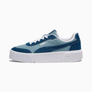 Carina Mia Denim Women's Platform Sneakers