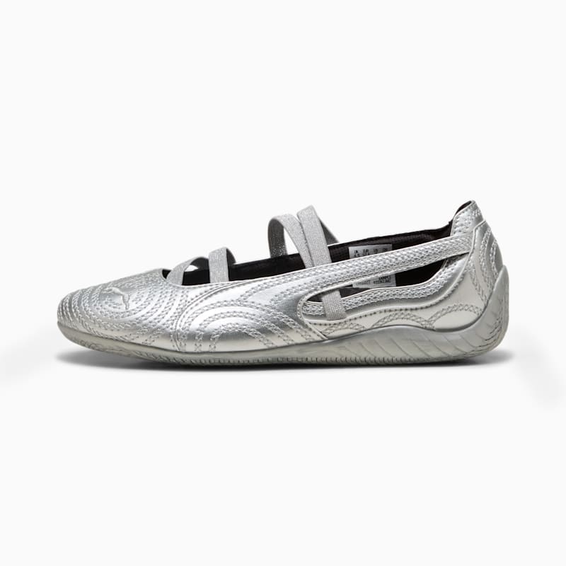 PUMA x WICKED Speedcat Ballet Silver Slippers Women's Sneakers