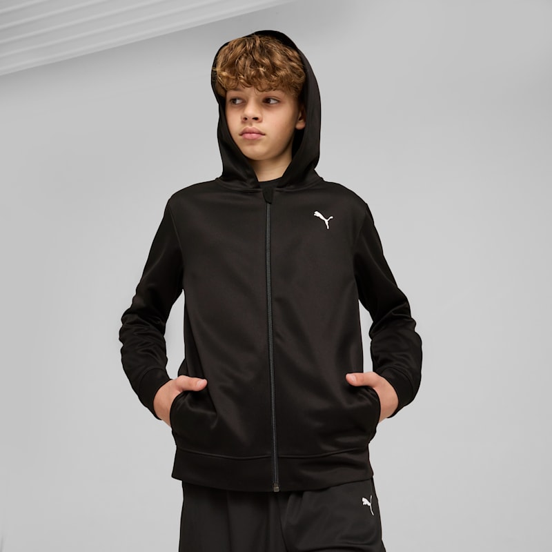 Train All Day Essentials Big Kids' Zip-Up Jacket