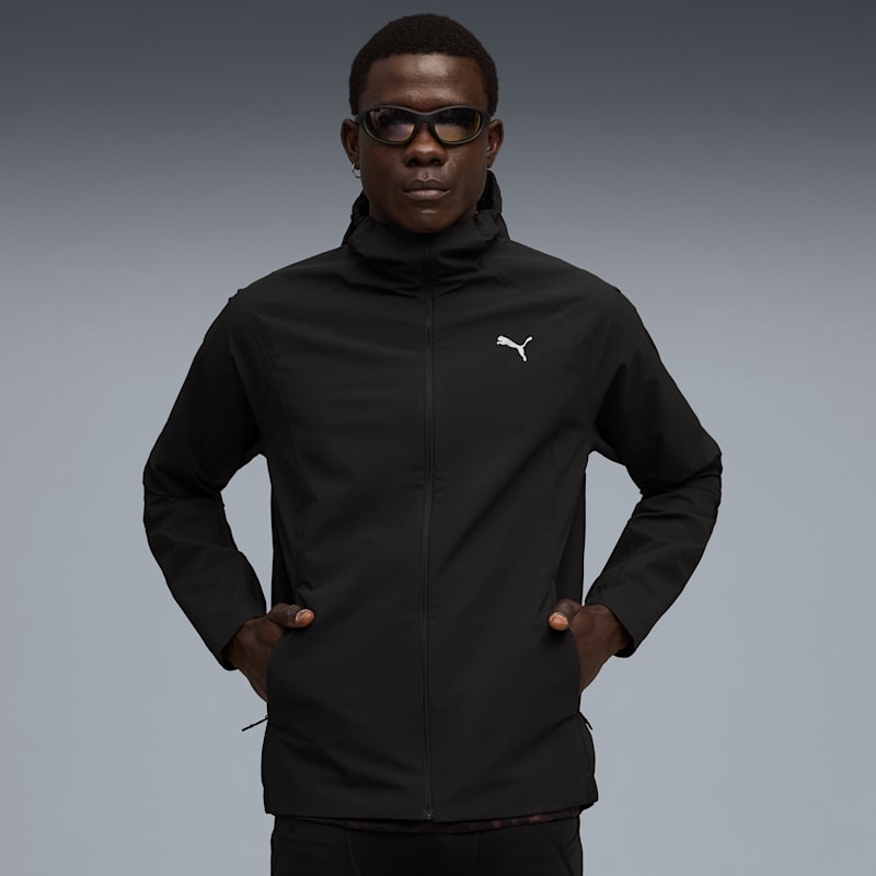 Run rainCELL Men's Moisture Wicking Running Rain Jacket
