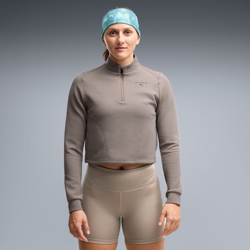PUMA x HYROX Women's Quarter-Zip Top - Image 3