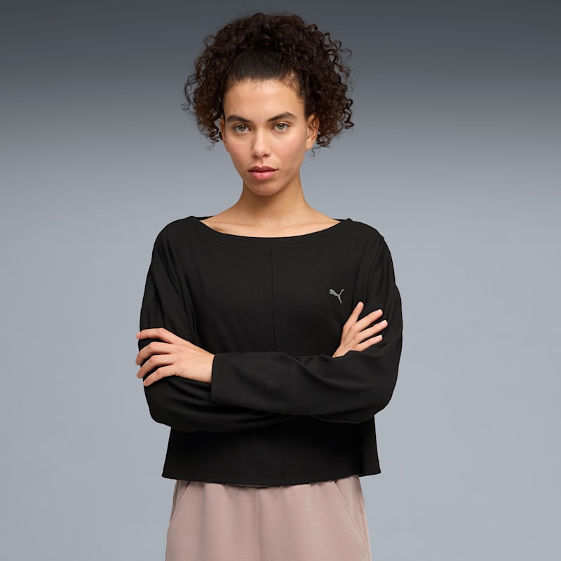 Cloudspun Ultra Soft Women's Ribbed Cloud Long Sleeve Tee