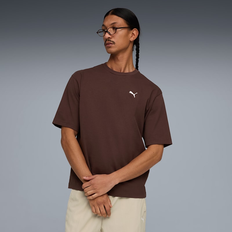 PUMA Wardrobe Essentials Men's Boxy Tee - Image 4