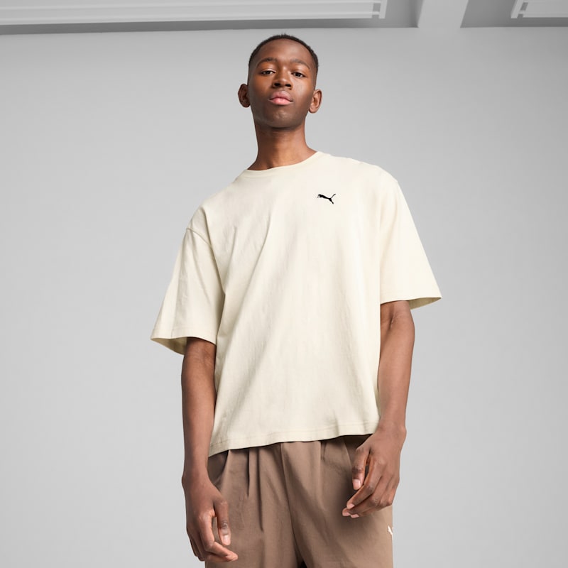 PUMA Wardrobe Essentials Men's Boxy Tee - Image 7