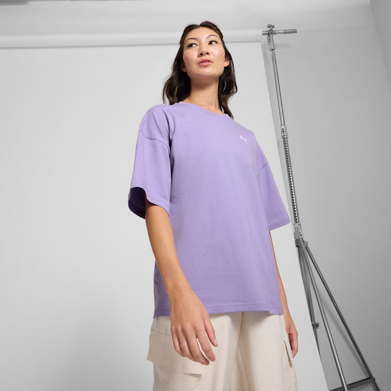 PUMA Wardrobe Essentials Women's Oversized Tee - Image 3