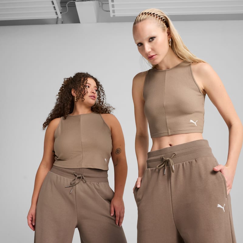 Wardrobe Essentials Women's Ribbed Crop Top - Image 5