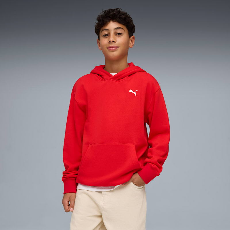 PUMA Wardrobe Essentials Big Kids' Relaxed Hoodie - Image 2