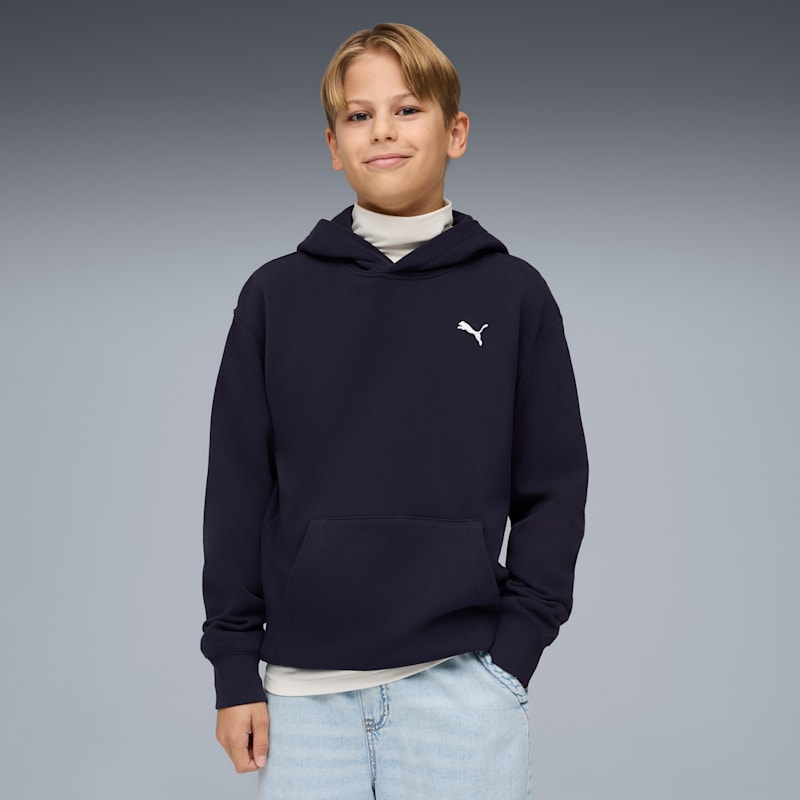 PUMA Wardrobe Essentials Big Kids' Relaxed Hoodie - Image 3