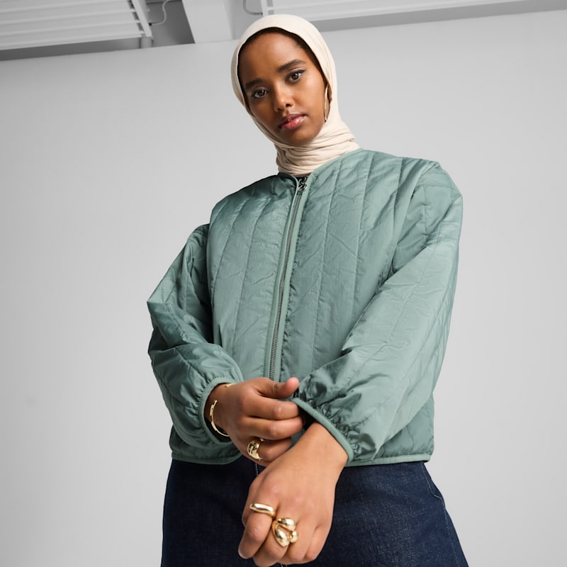 Wardrobe Essentials Women's Relaxed Reversible Liner Jacket - Image 2