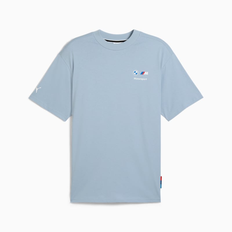 BMW M Motorsport Men's Stacked Logo Tee - Image 2