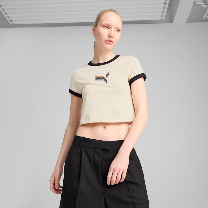 Equal Love Confederation Women's Baby Tee - Image 2