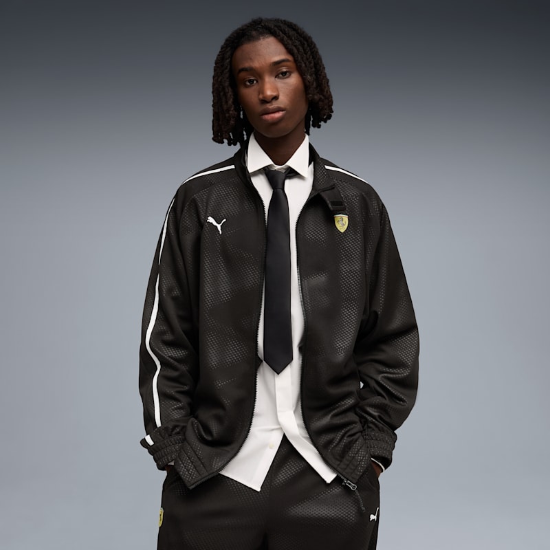 Scuderia Ferrari Men's T7 Oversized Track Jacket