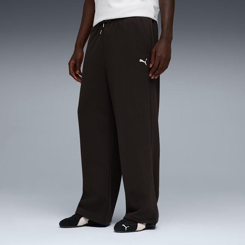 Wardrobe Essentials Men's Wide Leg Sweatpants