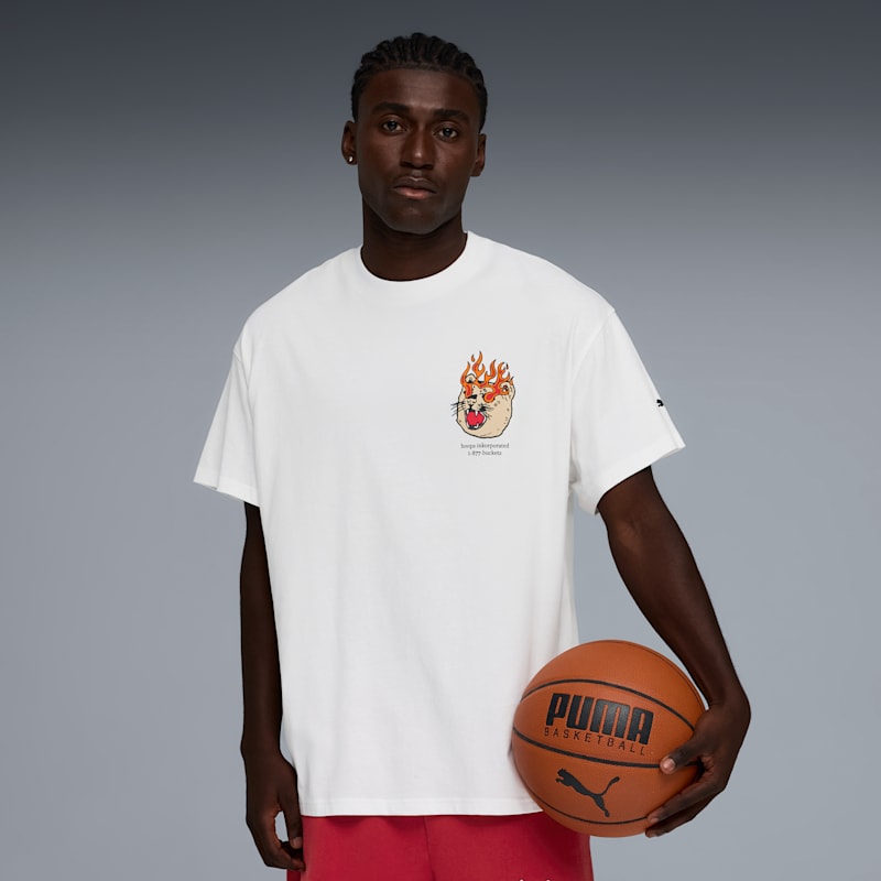 Swish N' Ink Men's Basketball Tee