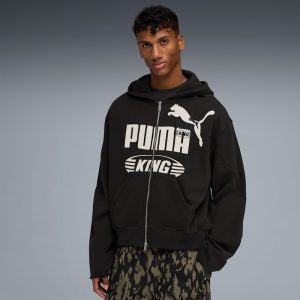 King Men's Zip-Up Hoodie