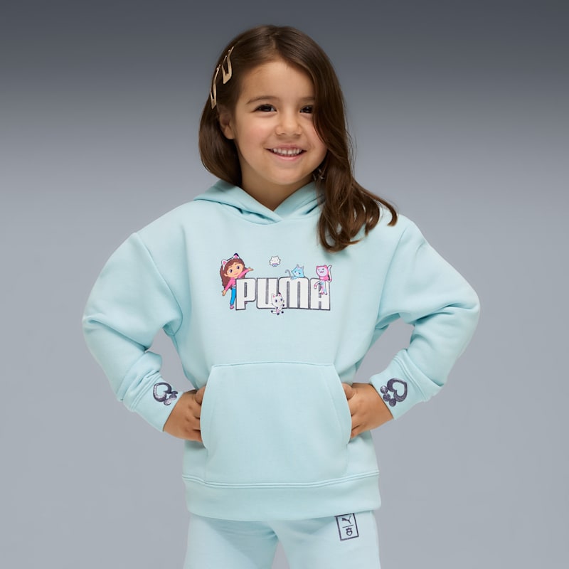 PUMA x GABBY'S DOLLHOUSE Little Kids' Relaxed Graphic Hoodie