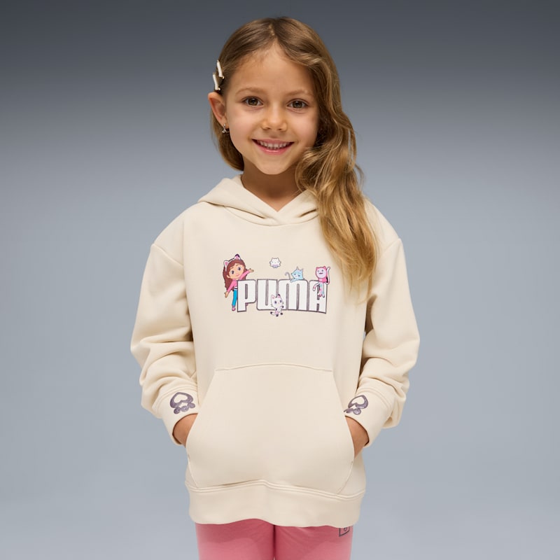 PUMA x GABBY'S DOLLHOUSE Little Kids' Relaxed Graphic Hoodie - Image 2