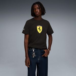 Scuderia Ferrari Men's Colored Shield Tee