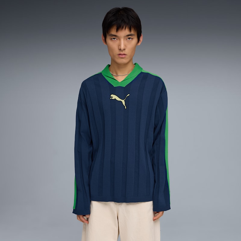 T7 Men's Long Sleeve Polo - Image 2