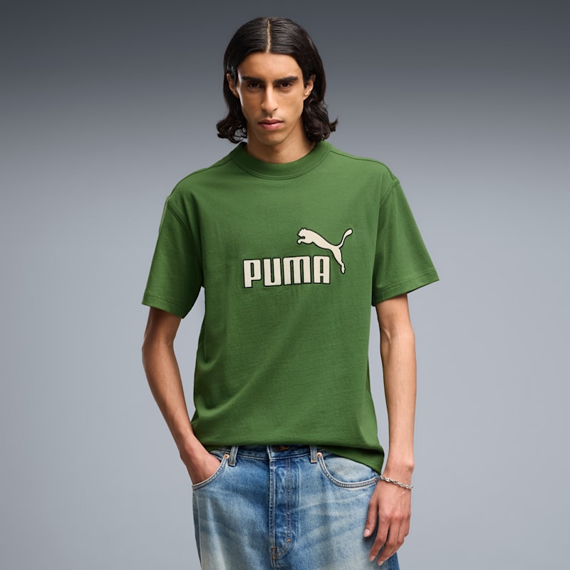 PUMA Elevated Essentials Men's Relaxed Tee - Image 2