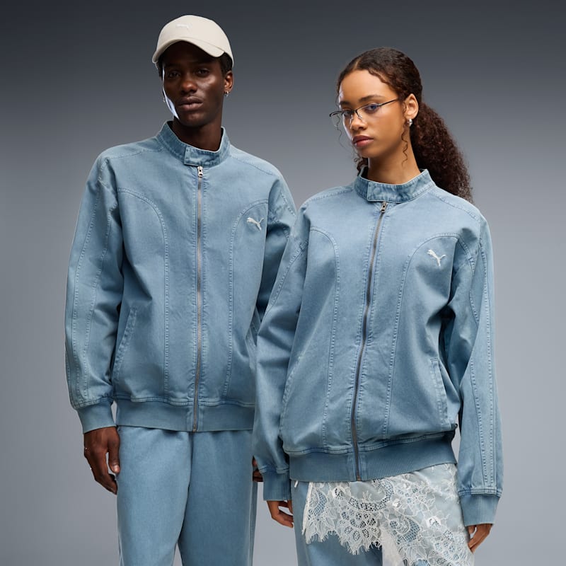 FUTURE.PUMA.ARCHIVE Relaxed Washed Twill T7 Track Jacket - Image 2