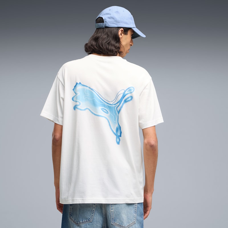 Graphics Fire Glow Men's Relaxed Tee - Image 2