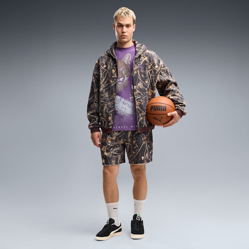 Dylan Wildcat Men's Printed 6" Basketball Shorts - Image 2