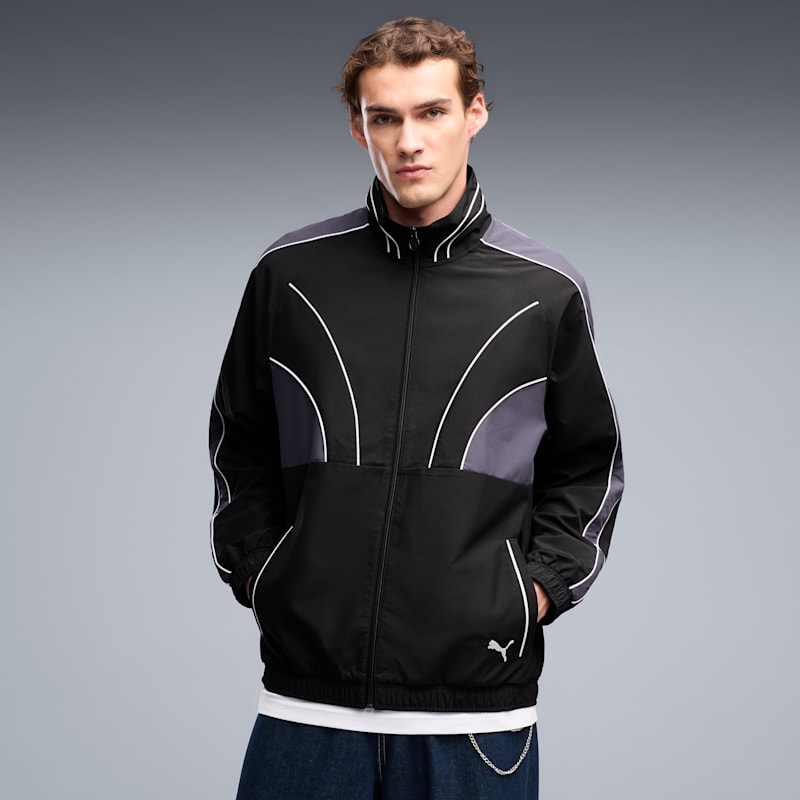 T7 Men's Relaxed T7 Track Jacket