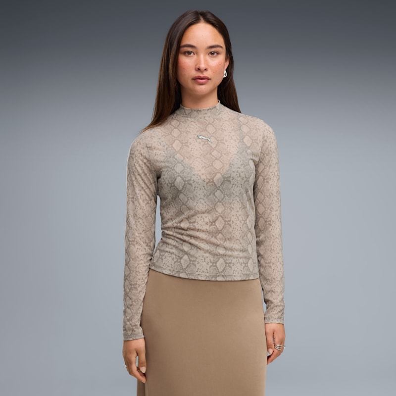 Snake Pack Women's Printed Mesh Tee - Image 2