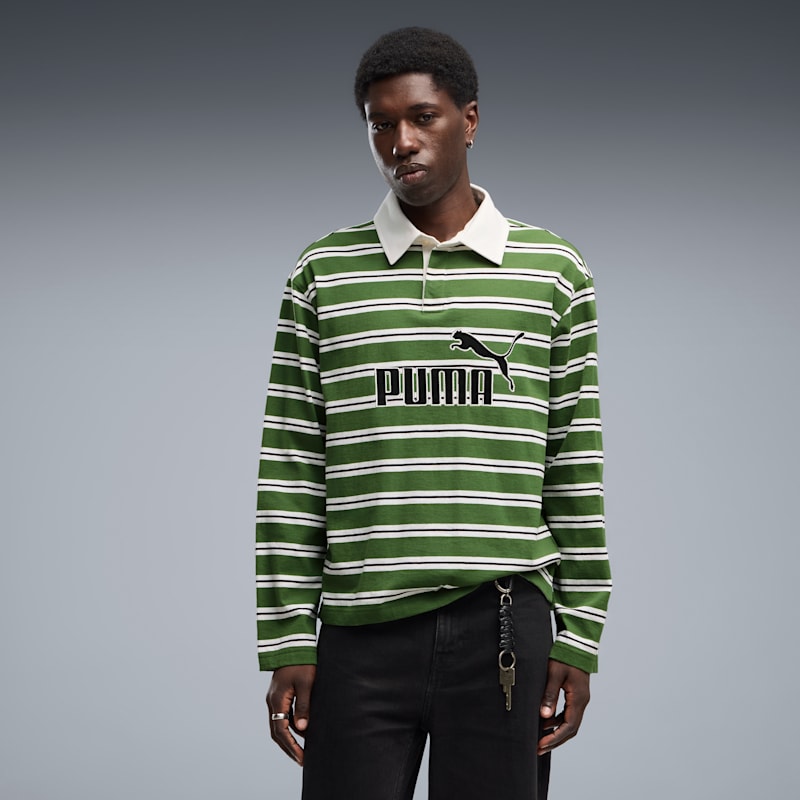 PUMA Elevated Essentials Men's Relaxed Rugby Polo - Image 2