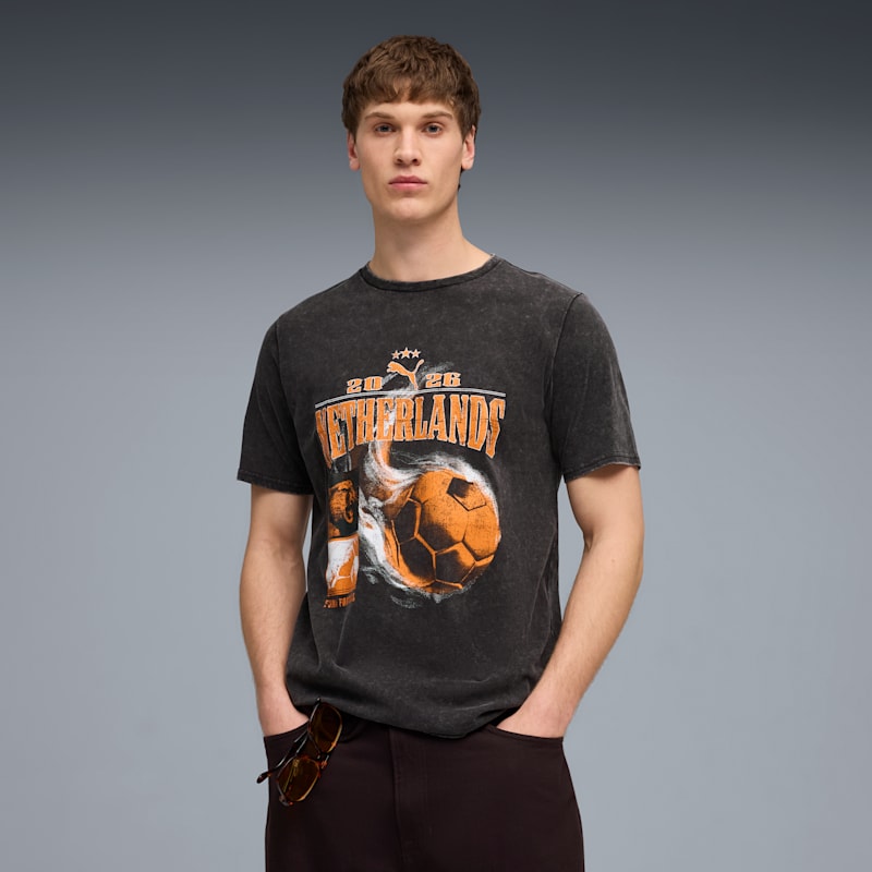 Soccer Nations 90s Fanwear Men's Graphic Tee - Image 4
