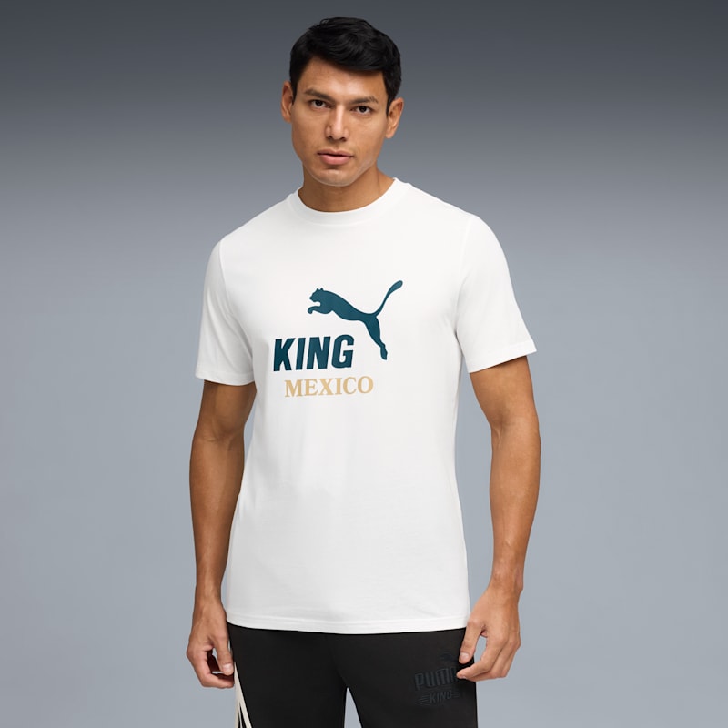 Mexico KING Soccer Fanwear Men's Graphic Tee