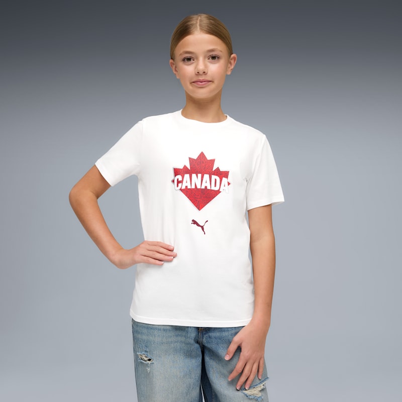 Canada Soccer Fanwear Big Kids' Graphic Tee - Image 2