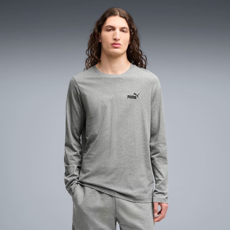 Essentials No. 1 Logo Men's Long Sleeve Tee - Image 3