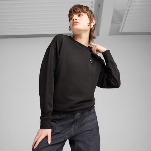 PUMA Elevated Essentials Women's Comfort Crew Sweatshirt