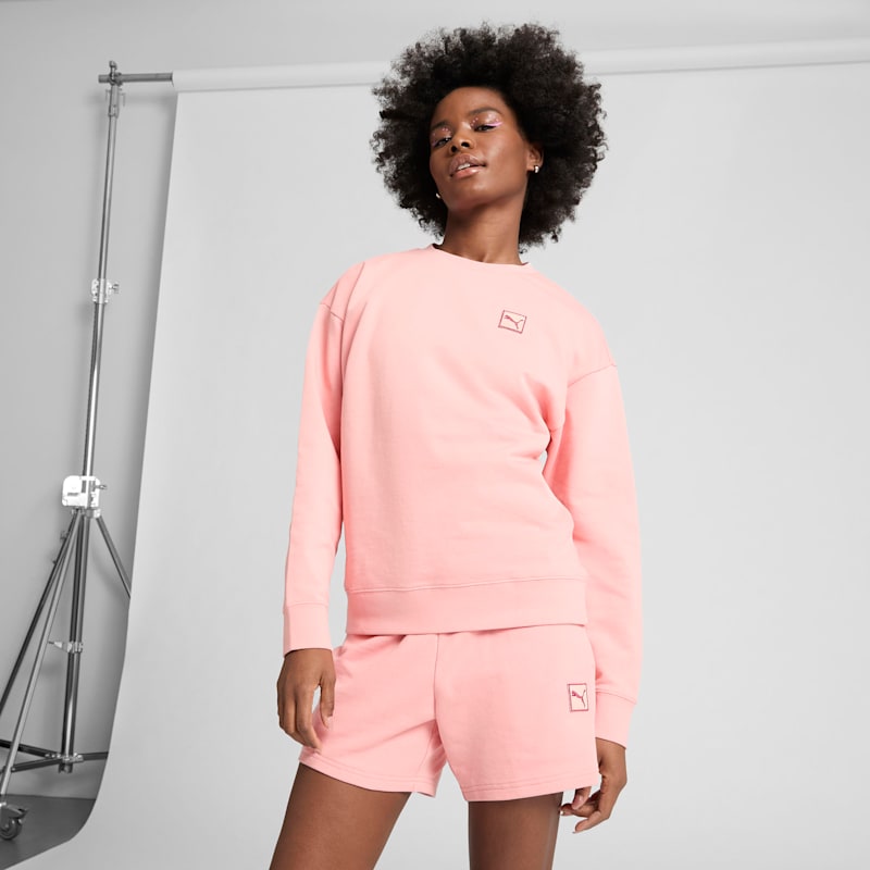 PUMA Elevated Essentials Women's Comfort Crew Sweatshirt - Image 4