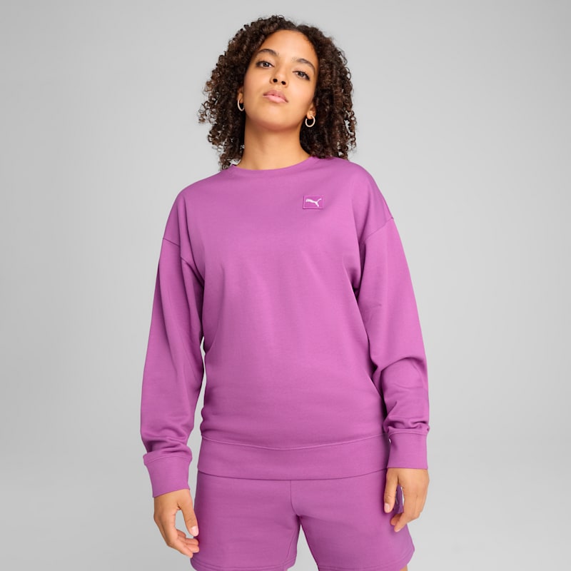 PUMA Elevated Essentials Women's Comfort Crew Sweatshirt - Image 10