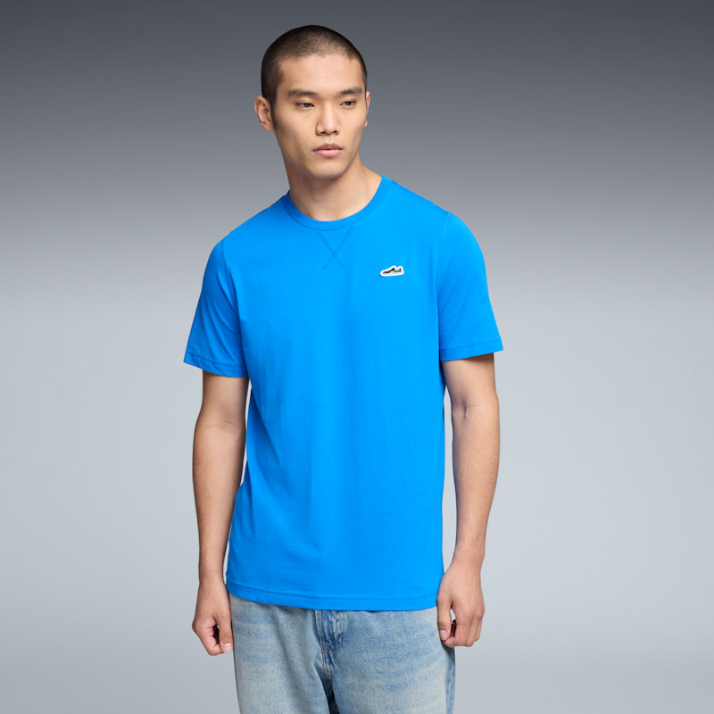 PUMA Wardrobe Essentials Suede Men's Tee - Image 3