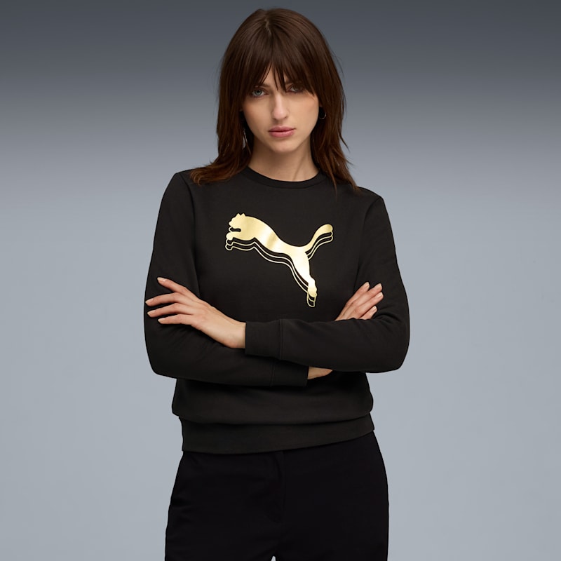 PUMA Essentials Metallic Women's Crew Neck Sweatshirt