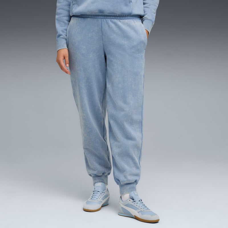 PUMA Elevated Essentials Acid Wash Women's Fleece Sweatpants - Image 2