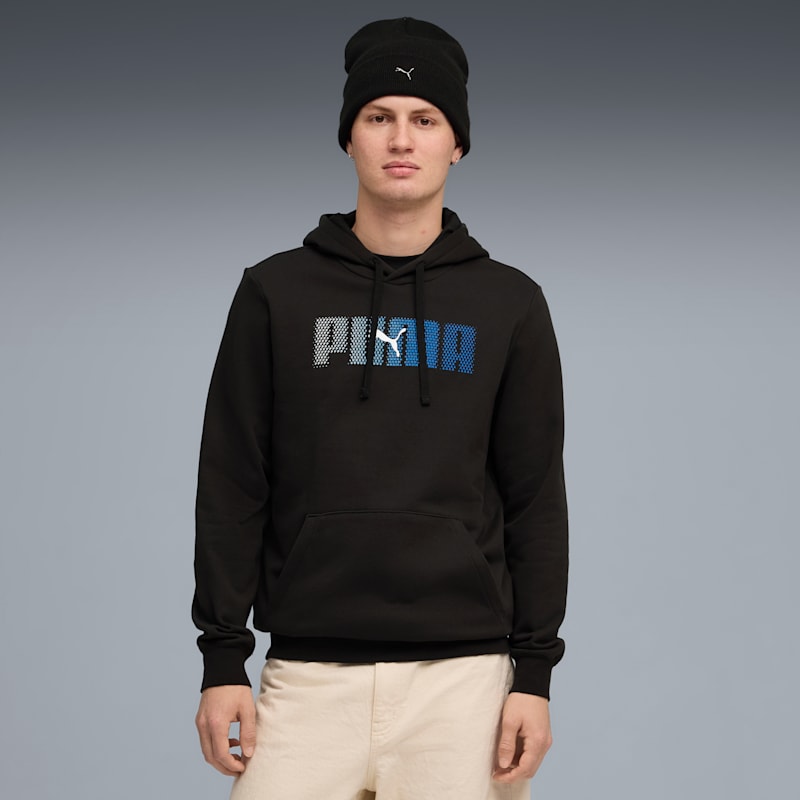 PUMA Essentials Logo Lab Men's Fleece Hoodie