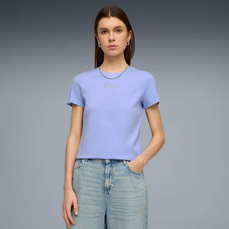 PUMA Essentials Women's Script Tee - Image 2